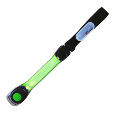 Páska na ruku s LED svetlom ZELENÁ